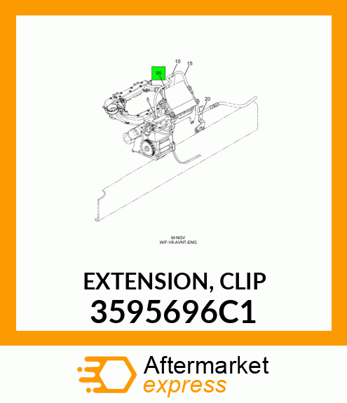 EXTENSION, CLIP 3595696C1