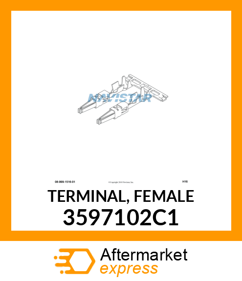 TERMINAL, FEMALE 3597102C1