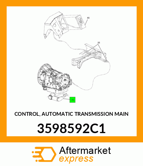 CONTROL, AUTOMATIC TRANSMISSION MAIN 3598592C1