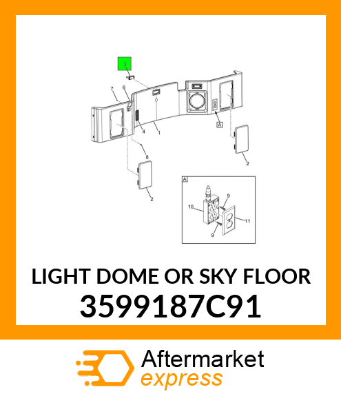 LIGHT DOME OR SKY FLOOR 3599187C91