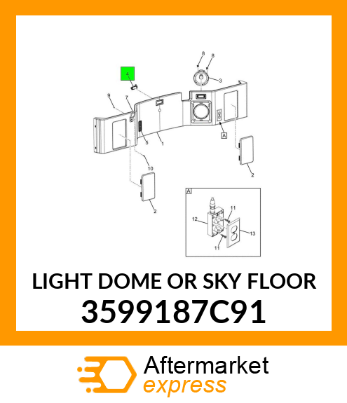 LIGHT DOME OR SKY FLOOR 3599187C91