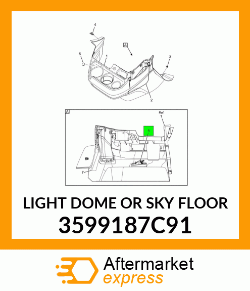 LIGHT DOME OR SKY FLOOR 3599187C91