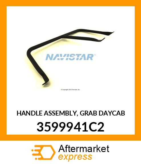 HANDLE ASSEMBLY, GRAB DAYCAB 3599941C2