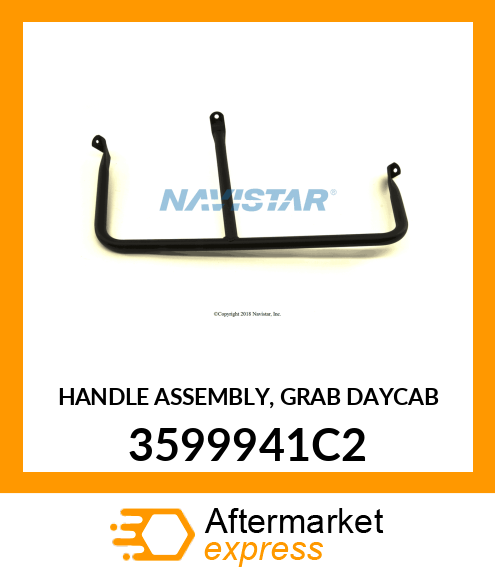 HANDLE ASSEMBLY, GRAB DAYCAB 3599941C2