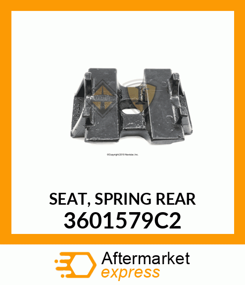 SEAT, SPRING REAR 3601579C2