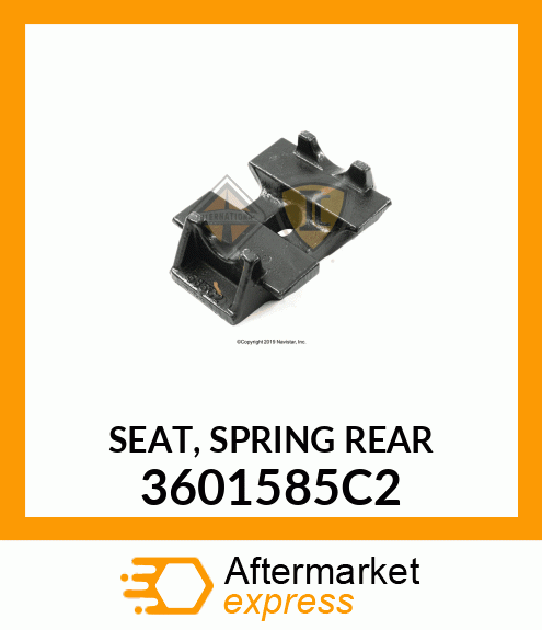 SEAT, SPRING REAR 3601585C2