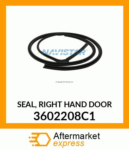 SEAL, RIGHT HAND DOOR 3602208C1