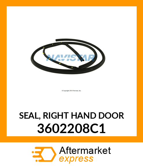 SEAL, RIGHT HAND DOOR 3602208C1