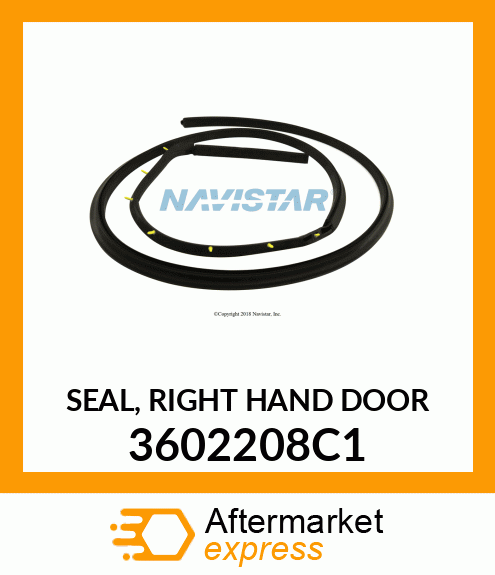 SEAL, RIGHT HAND DOOR 3602208C1