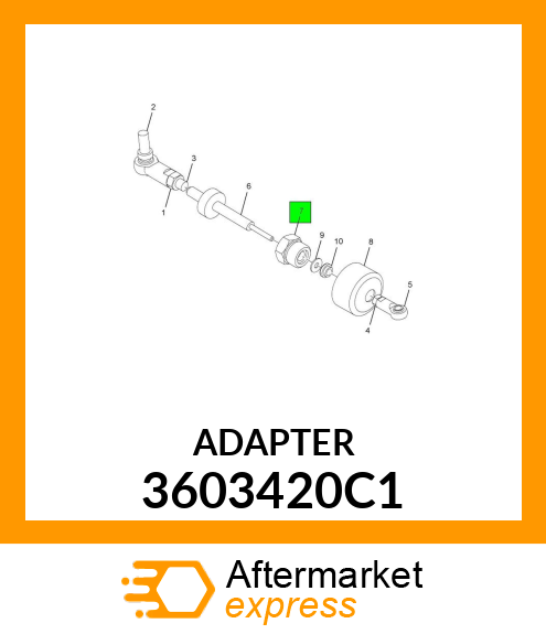 ADAPTER CLUTCH CONTROL 3603420C1