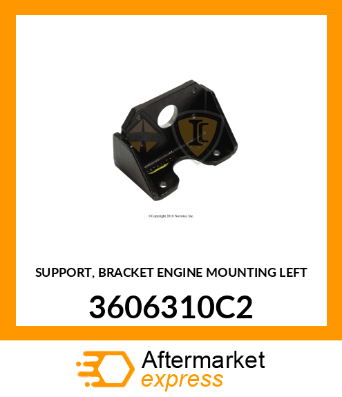 SUPPORT, BRACKET ENGINE MOUNTING LEFT 3606310C2