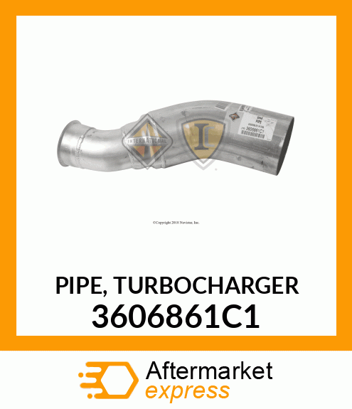 PIPE, TURBOCHARGER 3606861C1