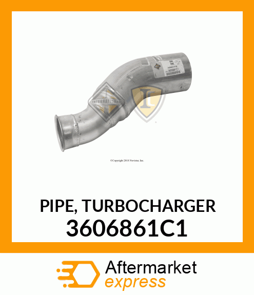 PIPE, TURBOCHARGER 3606861C1