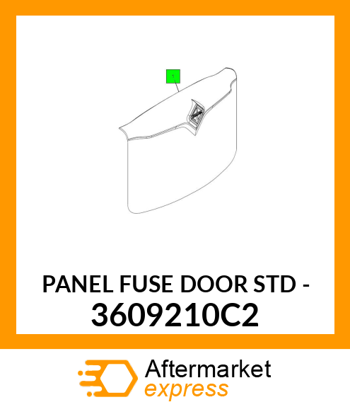 PANEL FUSE DOOR STD - 3609210C2