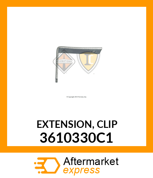 EXTENSION, CLIP 3610330C1
