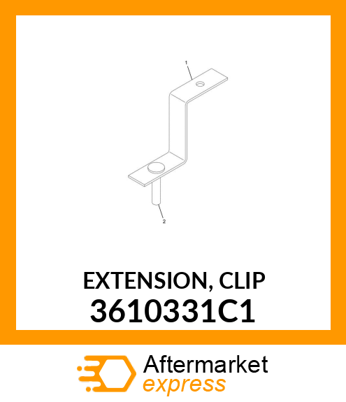 EXTENSION, CLIP 3610331C1
