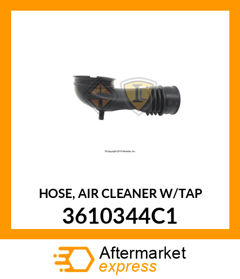 HOSE, AIR CLEANER W/TAP 3610344C1