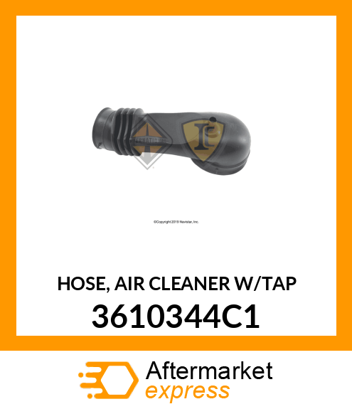HOSE, AIR CLEANER W/TAP 3610344C1