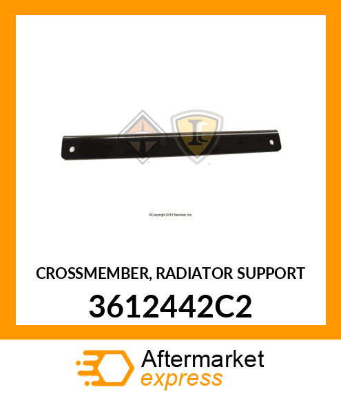 CROSSMEMBER, RADIATOR SUPPORT 3612442C2