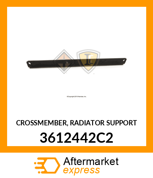 CROSSMEMBER, RADIATOR SUPPORT 3612442C2