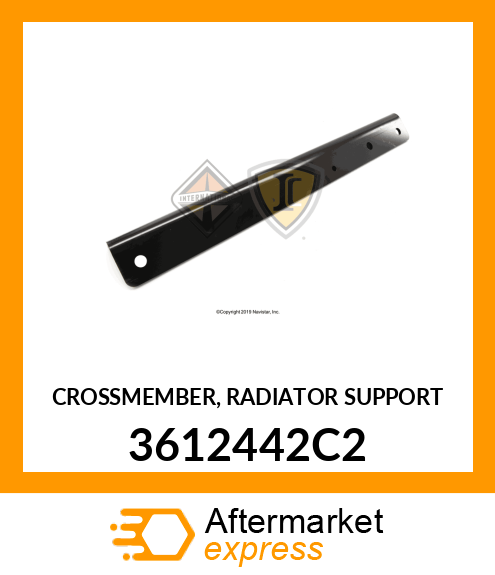 CROSSMEMBER, RADIATOR SUPPORT 3612442C2