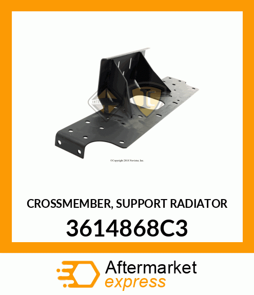 CROSSMEMBER, SUPPORT RADIATOR 3614868C3