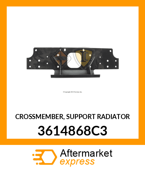 CROSSMEMBER, SUPPORT RADIATOR 3614868C3