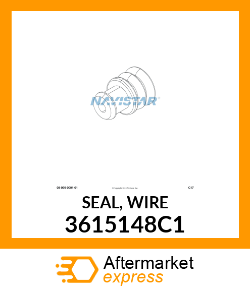 SEAL, WIRE 3615148C1