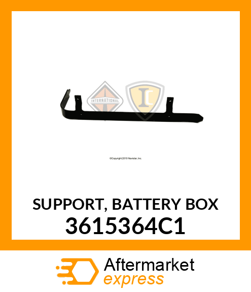 SUPPORT, BATTERY BOX 3615364C1