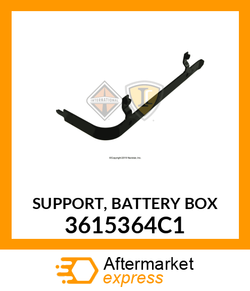 SUPPORT, BATTERY BOX 3615364C1