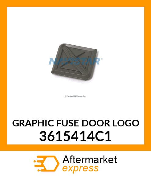 GRAPHIC FUSE DOOR LOGO 3615414C1