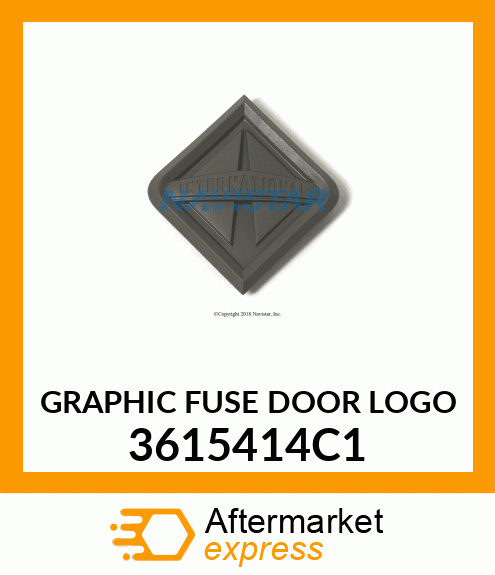 GRAPHIC FUSE DOOR LOGO 3615414C1