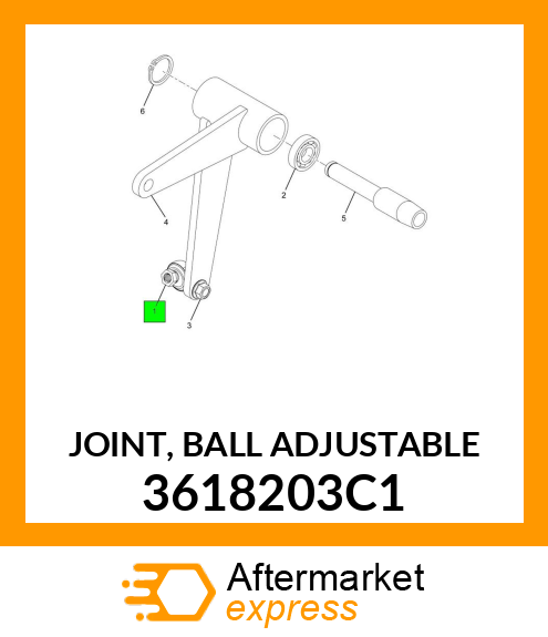 JOINT, BALL ADJUSTABLE 3618203C1