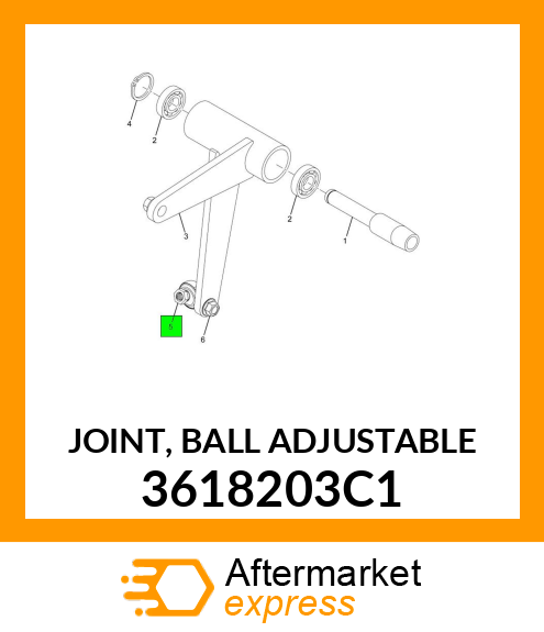 JOINT, BALL ADJUSTABLE 3618203C1