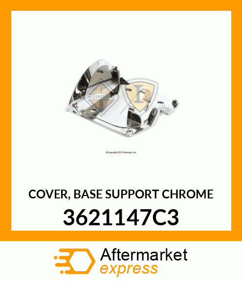 COVER, BASE SUPPORT CHROME 3621147C3