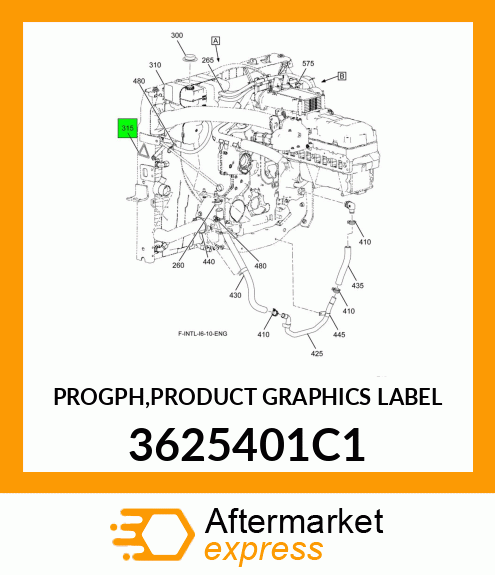 PROGPH,PRODUCT GRAPHICS LABEL 3625401C1