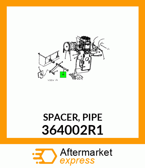 SPACER, PIPE 364002R1