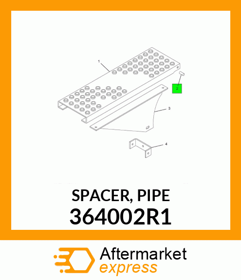 SPACER, PIPE 364002R1