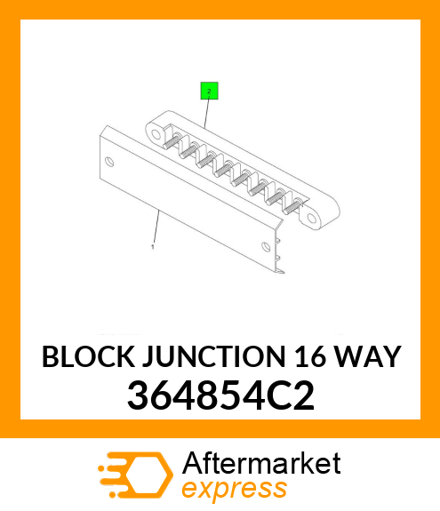 BLOCK JUNCTION 16 WAY 364854C2