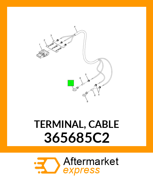 TERMINAL, CABLE 365685C2