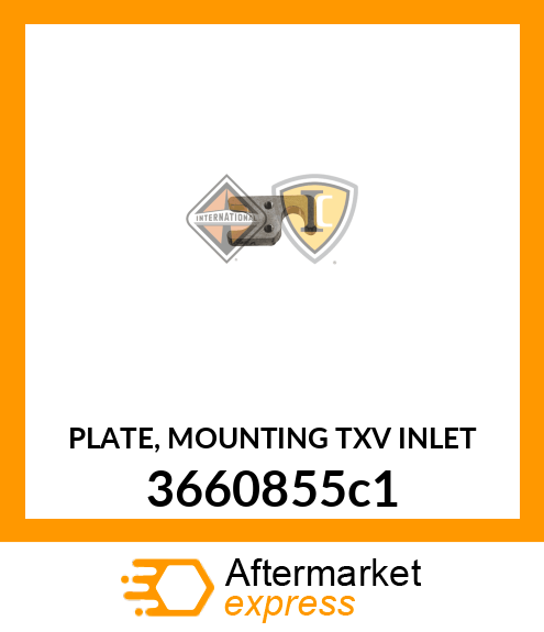 PLATE, MOUNTING TXV INLET 3660855c1