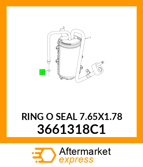 RING O SEAL 7.65X1.78 3661318C1