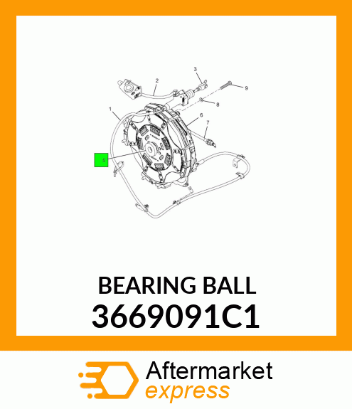 BEARING BALL 3669091C1