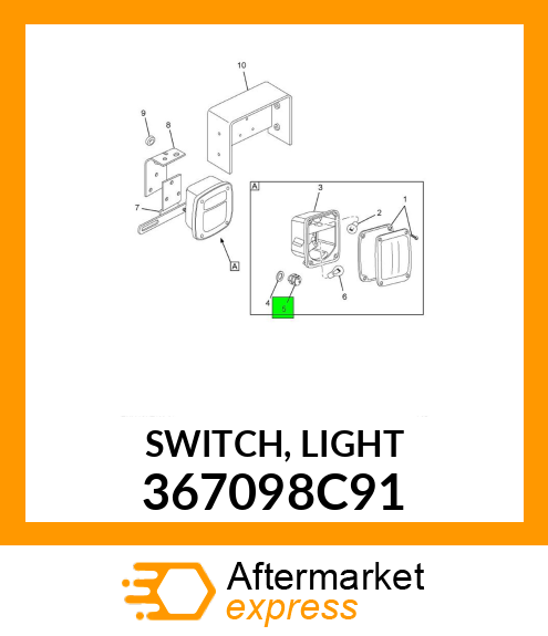 SWITCH, LIGHT 367098C91