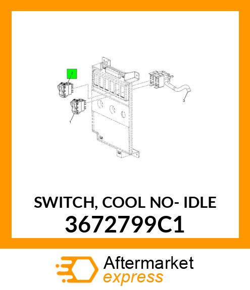 SWITCH, COOL NO- IDLE 3672799C1