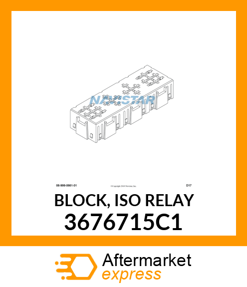 BLOCK, ISO RELAY 3676715C1