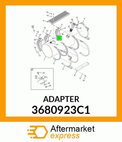 ADAPTER 3680923C1