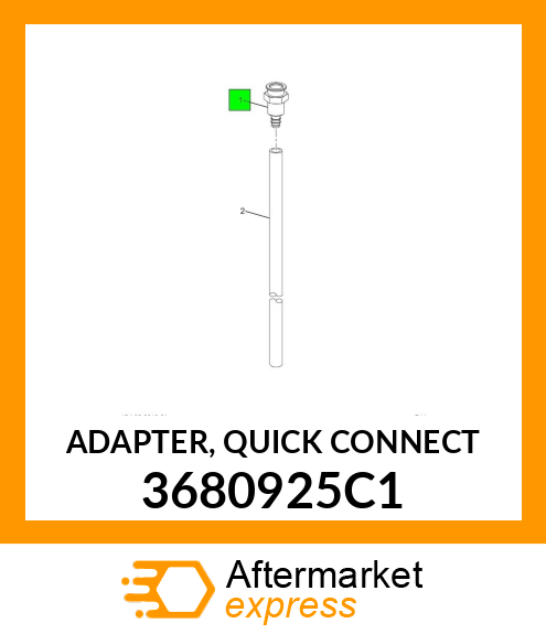 ADAPTER, QUICK CONNECT 3680925C1