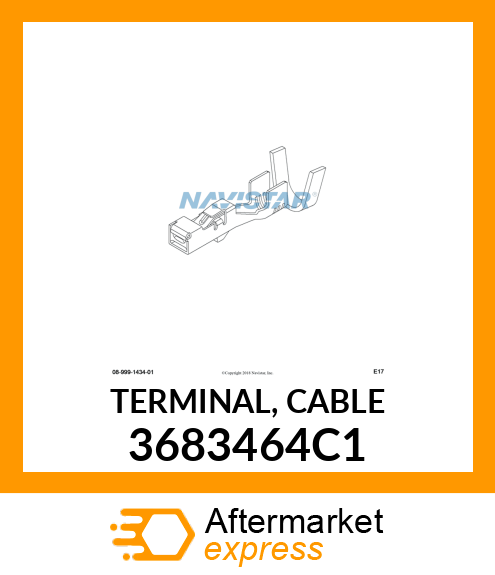 TERMINAL, CABLE 3683464C1