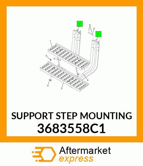 SUPPORT STEP MOUNTING 3683558C1